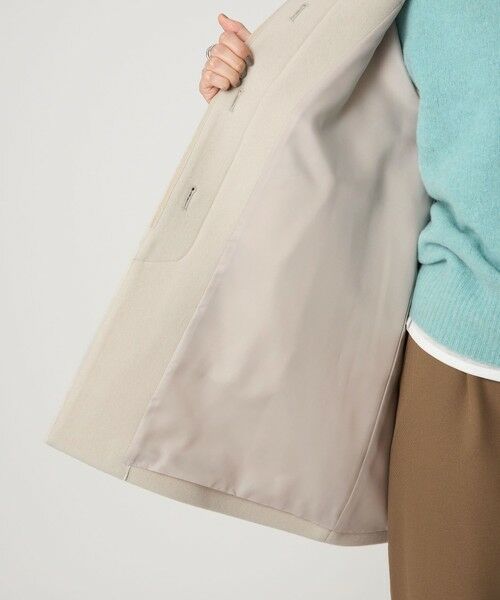 green label relaxing / グリーンレーベル リラクシング ステンカラーコート | ［size SHORT/TALLあり］SENTDALE WOOL ミドル コート | 詳細21