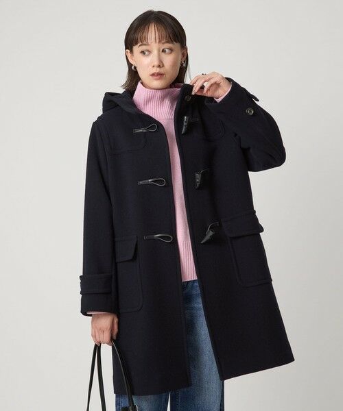 green label relaxing/グリーンレーベル リラクシング ロング ダッフルコート NAVY S(36) green label relaxing/グリーンレーベル リラクシング ロング ダッフルコート NAVY S(36)
