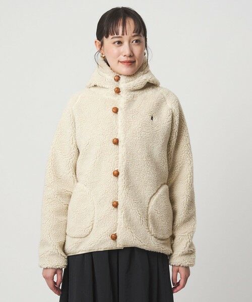 green label relaxing / グリーンレーベル リラクシング ブルゾン | ＜Gymphlex＞ボア ジャケット | 詳細4