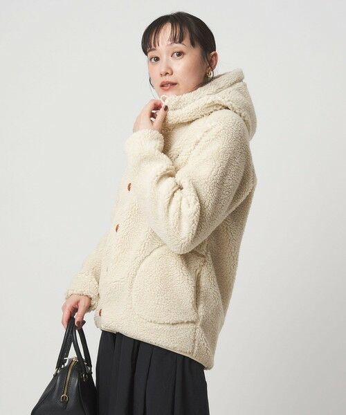 green label relaxing / グリーンレーベル リラクシング ブルゾン | ＜Gymphlex＞ボア ジャケット | 詳細1