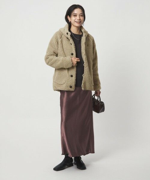 green label relaxing / グリーンレーベル リラクシング ブルゾン | ＜Gymphlex＞ボア ジャケット | 詳細14