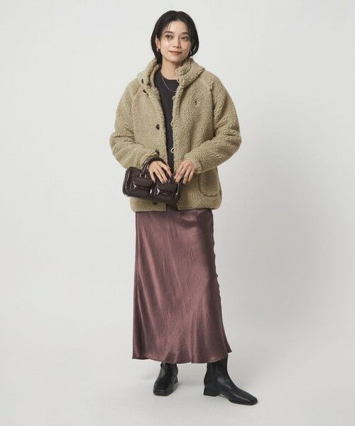 green label relaxing / グリーンレーベル リラクシング ブルゾン | ＜Gymphlex＞ボア ジャケット | 詳細16