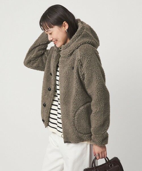 green label relaxing / グリーンレーベル リラクシング ブルゾン | ＜Gymphlex＞ボア ジャケット | 詳細21