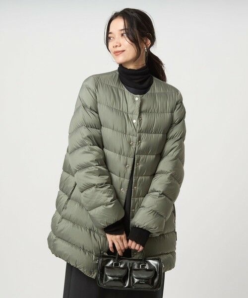 green label relaxing / グリーンレーベル リラクシング ダウンジャケット・ベスト | 【別注】＜Traditional Weatherwear＞ロング ダウン コート | 詳細8