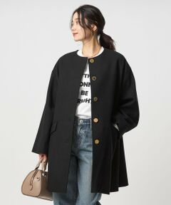 green label relaxing / グリーンレーベル リラクシング その他アウター | 【別注】＜Traditional Weatherwear＞LINTON ノーカラー コート