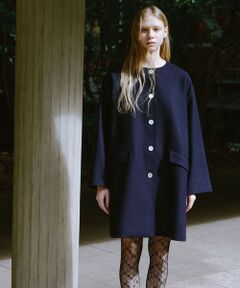 green label relaxing / グリーンレーベル リラクシング その他アウター | 【別注】＜Traditional Weatherwear＞LINTON ノーカラー コート