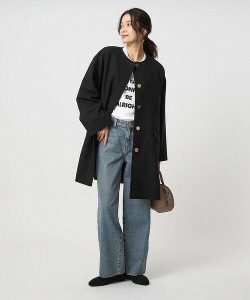 green label relaxing / グリーンレーベル リラクシング その他アウター | 【別注】＜Traditional Weatherwear＞LINTON ノーカラー コート | 詳細3