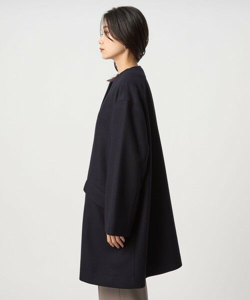 green label relaxing / グリーンレーベル リラクシング その他アウター | 【別注】＜Traditional Weatherwear＞LINTON ノーカラー コート | 詳細16