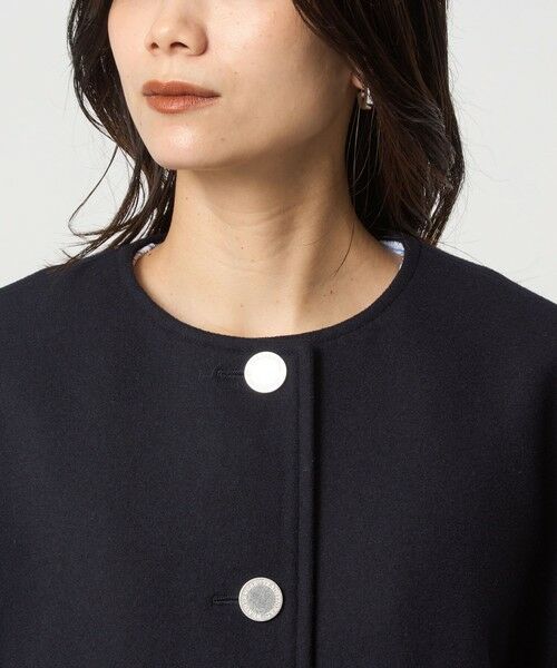 green label relaxing / グリーンレーベル リラクシング その他アウター | 【別注】＜Traditional Weatherwear＞LINTON ノーカラー コート | 詳細18