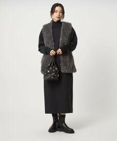 新品！グリーンレーベルリラクシング　シンプルリフトワンピース size SHORT/TALLあり］シンプルリフトワンピース ―UVカット・抗菌―