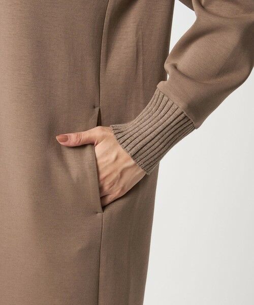 green label relaxing / グリーンレーベル リラクシング ロング・マキシ丈ワンピース | ダンボール ハイネック ワンピース | 詳細20