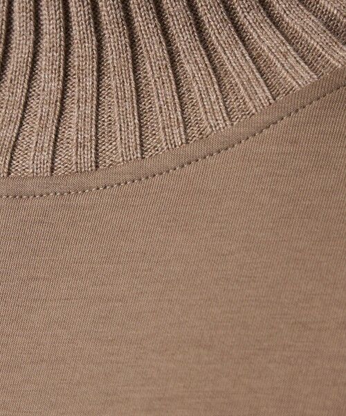 green label relaxing / グリーンレーベル リラクシング ロング・マキシ丈ワンピース | ダンボール ハイネック ワンピース | 詳細23