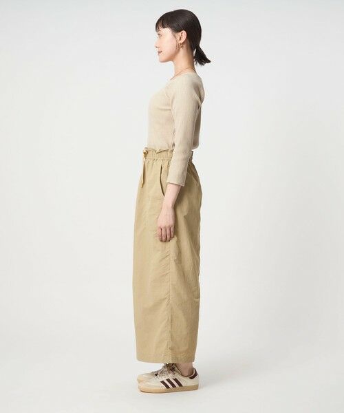 green label relaxing / グリーンレーベル リラクシング ロング・マキシ丈ワンピース | デコルテ カット ドッキング ワンピース | 詳細14