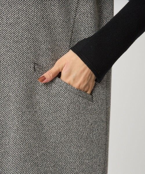 green label relaxing / グリーンレーベル リラクシング ロング・マキシ丈ワンピース | ［size SHORTあり］カルゼ キーネック ジャンパースカート | 詳細12