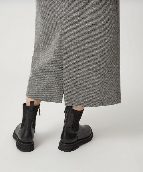 green label relaxing / グリーンレーベル リラクシング ロング・マキシ丈ワンピース | ［size SHORTあり］カルゼ キーネック ジャンパースカート | 詳細14