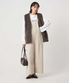 green label relaxing / グリーンレーベル リラクシング サロペット・オールインワン | オルマイ コール ジャージー オールインワン マシンウォッシャブル ストレッチ