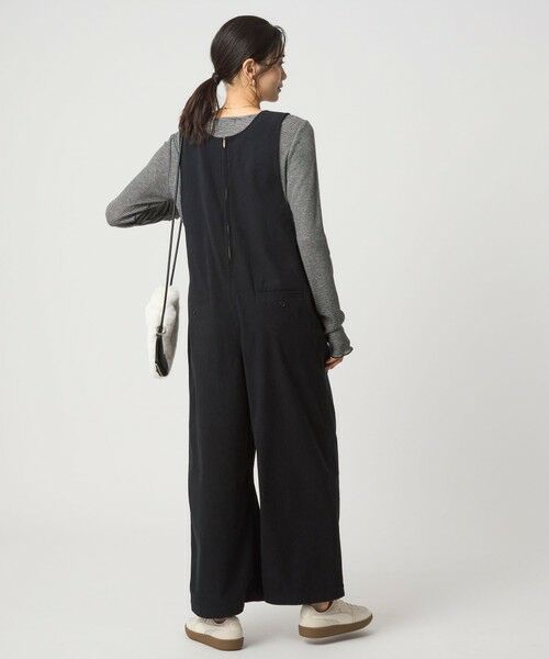 green label relaxing / グリーンレーベル リラクシング サロペット・オールインワン | オルマイ コール ジャージー オールインワン マシンウォッシャブル ストレッチ | 詳細3