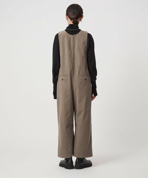 green label relaxing / グリーンレーベル リラクシング サロペット・オールインワン | オルマイ コール ジャージー オールインワン マシンウォッシャブル ストレッチ | 詳細17