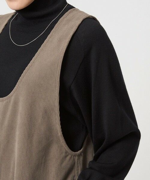 green label relaxing / グリーンレーベル リラクシング サロペット・オールインワン | オルマイ コール ジャージー オールインワン マシンウォッシャブル ストレッチ | 詳細19