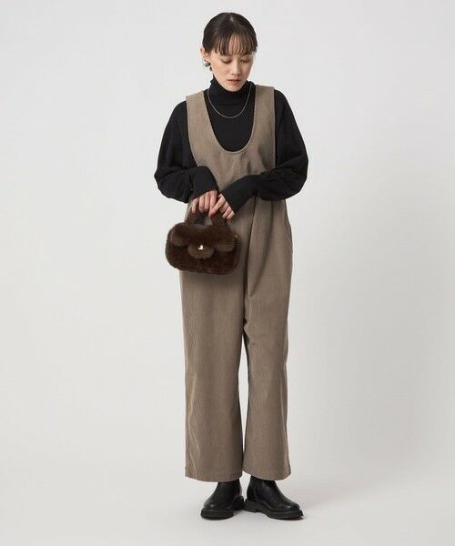 green label relaxing/グリーンレーベル リラクシング オルマイ コール ジャージー オールインワン マシンウォッシャブル ストレッチ MOCA M(38) green label relaxing/グリーンレーベル リラクシング オルマイ コール ジャージー オールインワン マシンウォッシャブル ストレッチ MOCA M(38)