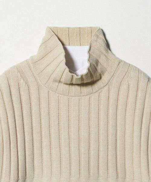 green label relaxing / グリーンレーベル リラクシング ロング・マキシ丈ワンピース | ニット ベスト × シャツ ワンピース セット | 詳細6