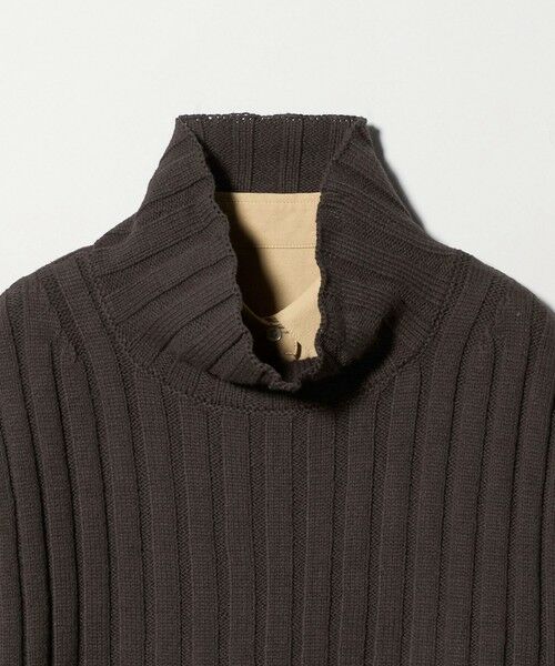 green label relaxing / グリーンレーベル リラクシング ロング・マキシ丈ワンピース | ニット ベスト × シャツ ワンピース セット | 詳細18