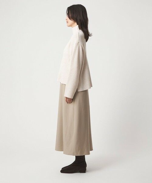 green label relaxing / グリーンレーベル リラクシング ロング・マキシ丈ワンピース | タートルネック ニット × キャミソールワンピース セット | 詳細9
