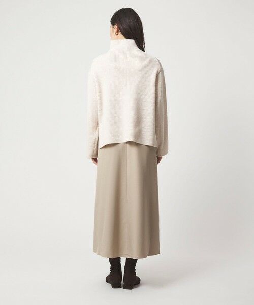 green label relaxing / グリーンレーベル リラクシング ロング・マキシ丈ワンピース | タートルネック ニット × キャミソールワンピース セット | 詳細10