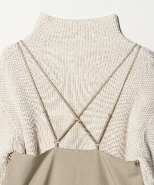 green label relaxing / グリーンレーベル リラクシング ロング・マキシ丈ワンピース | タートルネック ニット × キャミソールワンピース セット | 詳細16