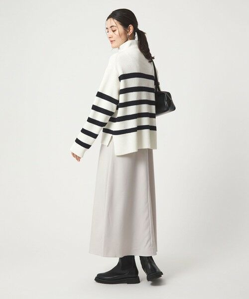 green label relaxing / グリーンレーベル リラクシング ロング・マキシ丈ワンピース | タートルネック ニット × キャミソールワンピース セット | 詳細30