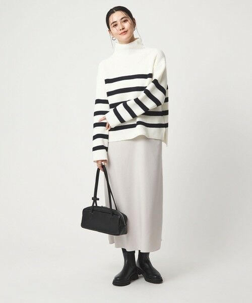 green label relaxing / グリーンレーベル リラクシング ロング・マキシ丈ワンピース | タートルネック ニット × キャミソールワンピース セット | 詳細28