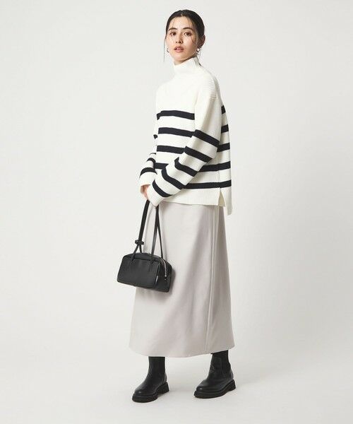 green label relaxing / グリーンレーベル リラクシング ロング・マキシ丈ワンピース | タートルネック ニット × キャミソールワンピース セット | 詳細29