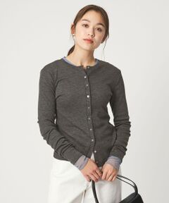 green label relaxing / グリーンレーベル リラクシング カーディガン・ボレロ | メランジ 2WAY カーディガン