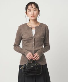 green label relaxing / グリーンレーベル リラクシング カーディガン・ボレロ | メランジ 2WAY カーディガン