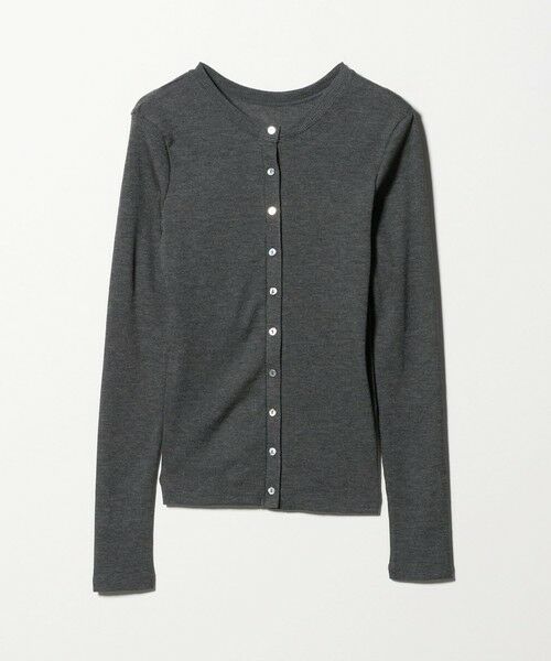 green label relaxing/グリーンレーベル リラクシング メランジ 2WAY カーディガン DK. GRAY FREE green label relaxing/グリーンレーベル リラクシング メランジ 2WAY カーディガン DK. GRAY FREE