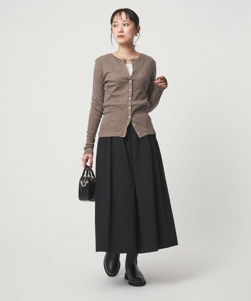 green label relaxing / グリーンレーベル リラクシング カーディガン・ボレロ | メランジ 2WAY カーディガン | 詳細13