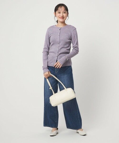 green label relaxing / グリーンレーベル リラクシング カーディガン・ボレロ | メランジ 2WAY カーディガン | 詳細19
