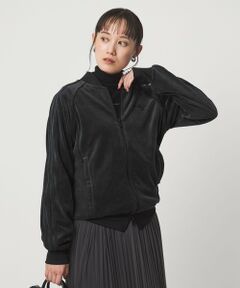 green label relaxing / グリーンレーベル リラクシング カーディガン・ボレロ | ＜adidas Originals＞ベロア トラックトップ