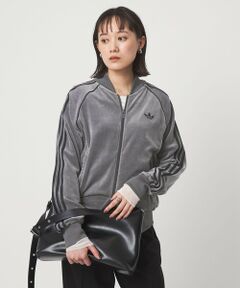 green label relaxing / グリーンレーベル リラクシング カーディガン・ボレロ | ＜adidas Originals＞ベロア トラックトップ