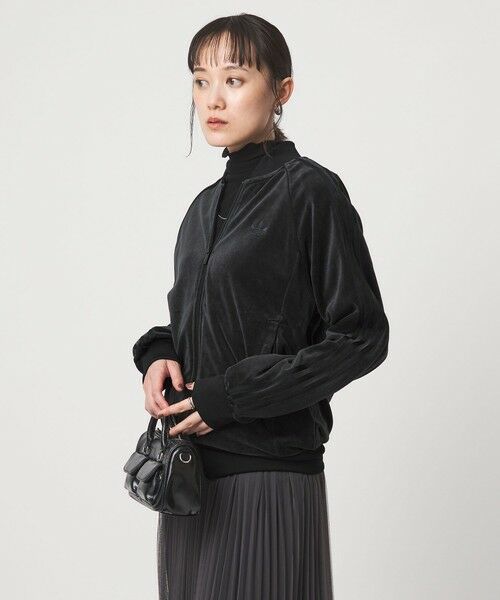 green label relaxing / グリーンレーベル リラクシング カーディガン・ボレロ | ＜adidas Originals＞ベロア トラックトップ | 詳細2
