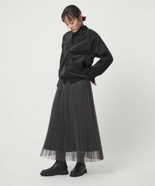 green label relaxing / グリーンレーベル リラクシング カーディガン・ボレロ | ＜adidas Originals＞ベロア トラックトップ | 詳細4