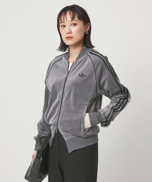 green label relaxing / グリーンレーベル リラクシング カーディガン・ボレロ | ＜adidas Originals＞ベロア トラックトップ | 詳細10