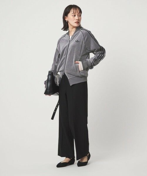 green label relaxing / グリーンレーベル リラクシング カーディガン・ボレロ | ＜adidas Originals＞ベロア トラックトップ | 詳細12