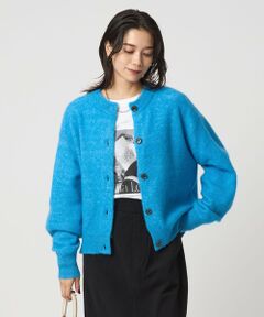 green label relaxing / グリーンレーベル リラクシング カーディガン・ボレロ | アルパカブレンド クルーネック カーディガン