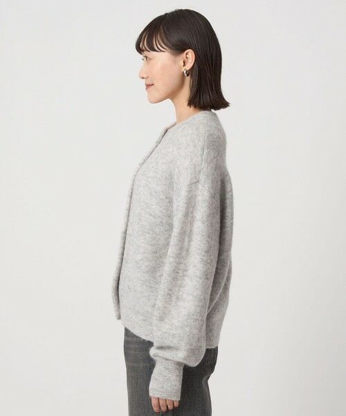 green label relaxing / グリーンレーベル リラクシング カーディガン・ボレロ | アルパカブレンド クルーネック カーディガン | 詳細11