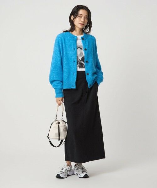 green label relaxing / グリーンレーベル リラクシング カーディガン・ボレロ | アルパカブレンド クルーネック カーディガン | 詳細29