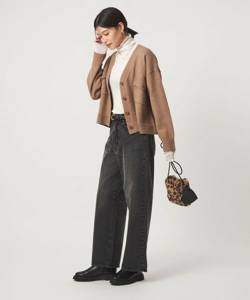 green label relaxing / グリーンレーベル リラクシング カーディガン・ボレロ | 【WEB限定】＜at ease＞ダブルポケット ニット カーディガン | 詳細9