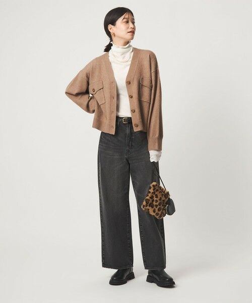 green label relaxing / グリーンレーベル リラクシング カーディガン・ボレロ | 【WEB限定】＜at ease＞ダブルポケット ニット カーディガン | 詳細10