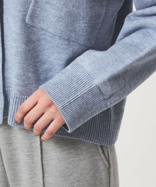 green label relaxing / グリーンレーベル リラクシング カーディガン・ボレロ | 【WEB限定】＜at ease＞ダブルポケット ニット カーディガン | 詳細25
