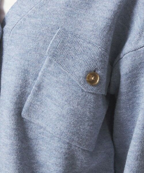 green label relaxing / グリーンレーベル リラクシング カーディガン・ボレロ | 【WEB限定】＜at ease＞ダブルポケット ニット カーディガン | 詳細27